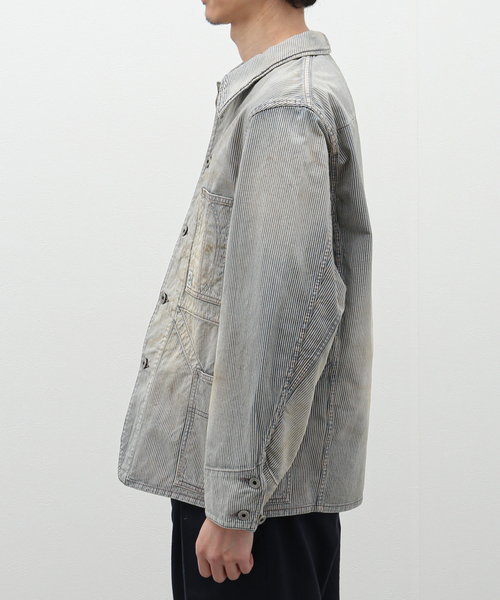 The Duffer of st.George カバーオール セットアップ】リネンカバーオール【新作ブルゾン】 – The