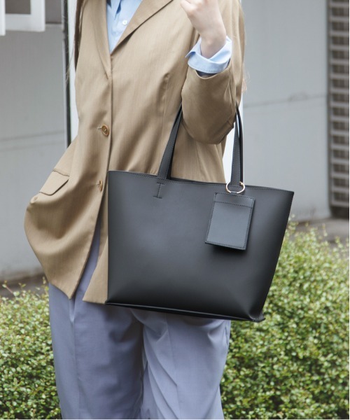 Per sist ence トートバッグ フェイクレザーグランラージA4