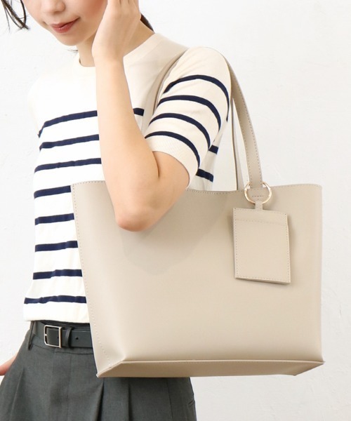 Per sist ence トートバッグ フェイクレザーグランラージA4