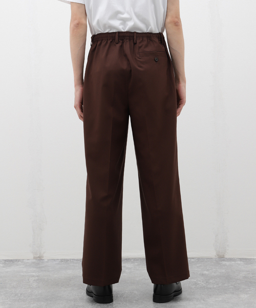 パンツ MARKAWARE STRAIGHT FIT TROUSERS WOOL 2 STRAIGHT FIT TROUSERS ORGANIC WOOL TROPICAL - MARKAWARE 「Area」