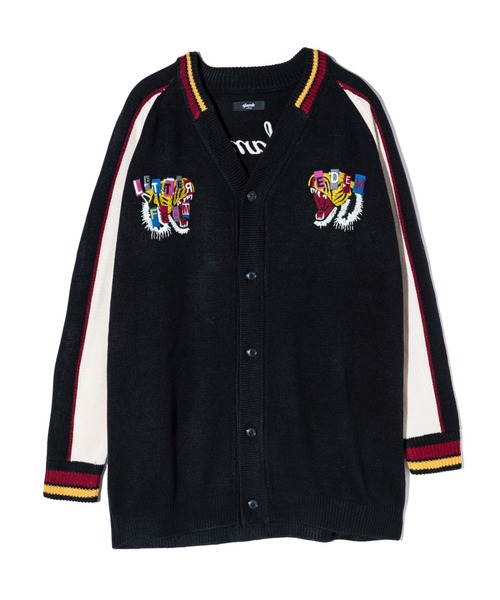 glamb カーディガン Noize Ska Cardigan / ノイズスカ