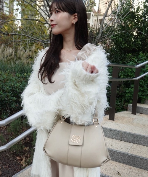 mellowneon（メロウネオン） ハンドバッグ 2wayロゴベルトバッグ