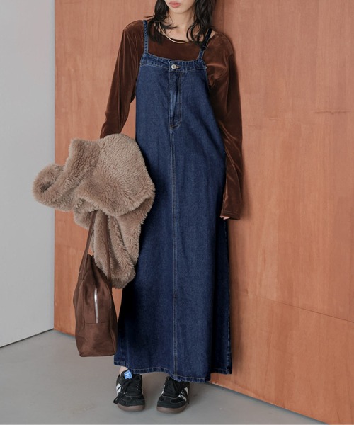 ワンピース デニムキャミワンピース : ZOZOTOWN Yahoo!店 - 通販