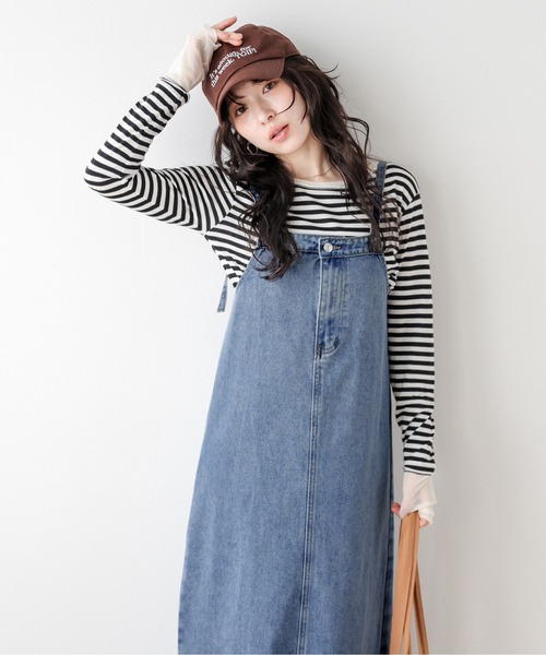 ワンピース デニムキャミワンピース : ZOZOTOWN Yahoo!店 - 通販