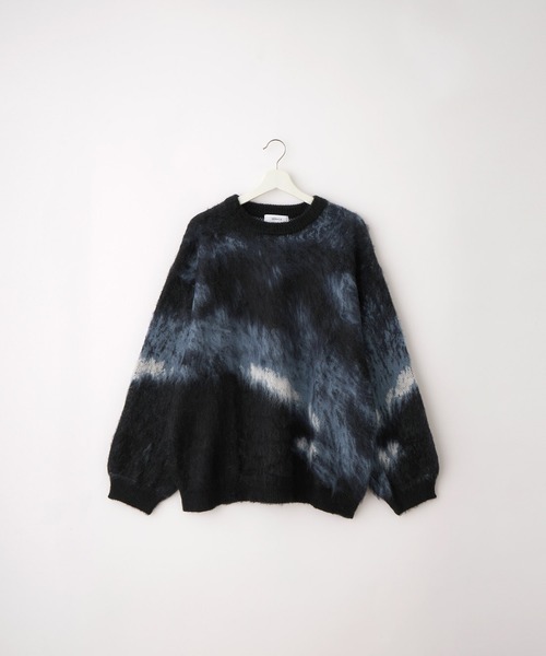 SERACE セーター ニット 「SERACE」Loose silhouette abstract shaggy