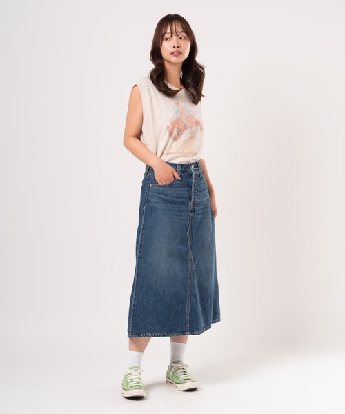 Levi's デニムスカート Levi's/リーバイス ハイライズ Aライン