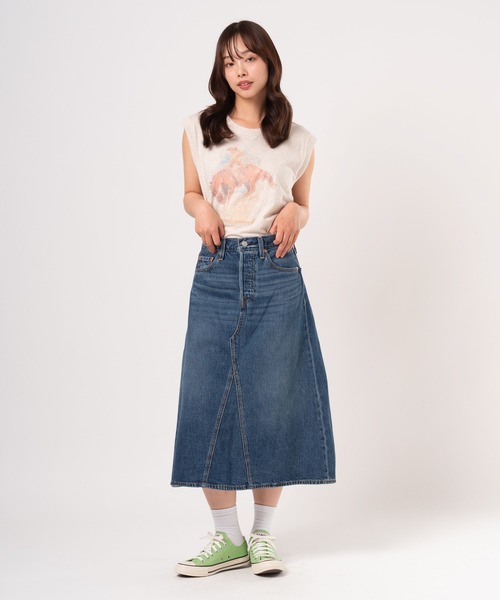 Levi's デニムスカート Levi's/リーバイス ハイライズ Aライン