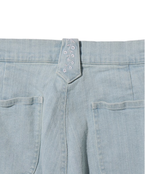 豪華 オールドクロエ パッチワーク 虎 花柄 デニムパンツ 36 Chloé デニム製パッチワーク フレア ジーンズ | Chloé JP