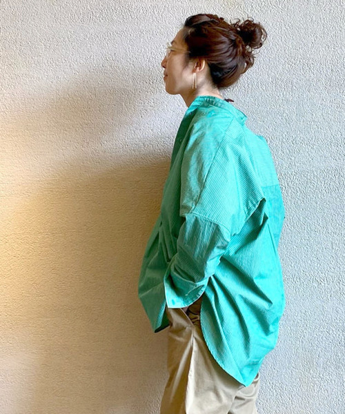 「JOURNAL STANDARD LUXE」 長袖シャツ FREE グリーン レディース JOURNAL STANDARD LUXE 「JOURNAL LUXE」 長袖シャツ FREE