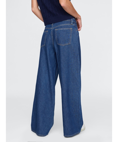 GAP 28/30スーパーバギーデニムパンツ　ダークリンス　大人気完売品　正規品 GAP スーパーバギーデニム 29x30 ダークリンス - メルカリ