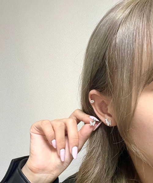 ピアス ミニバタフライピアス レディース : ZOZOTOWN Yahoo!店