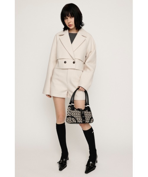 SLY（スライ） トレンチコート コート CROPPED TRENCH COAT クロップド