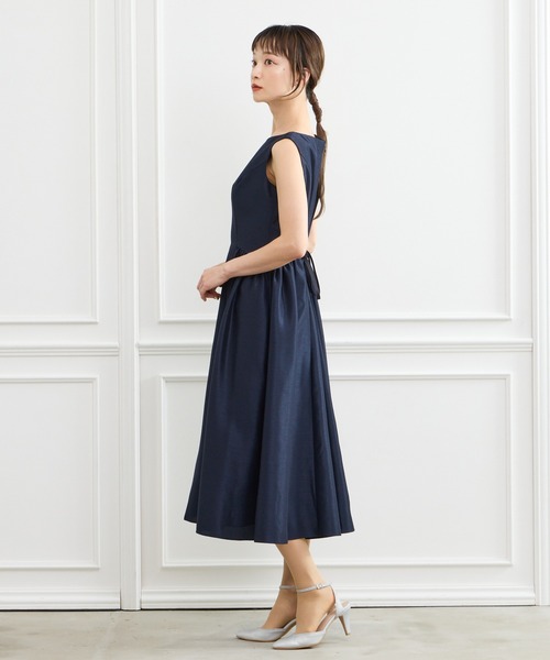 AIMER エメ ノースリーブ パーティードレス お呼ばれワンピース【Ｍ】結婚式 aimer エメ ドレス パーティードレス ロング 結婚式 レース 新作