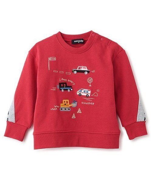 kladskap（クレードスコープ） トレーナー 働く車×道路トレーナー