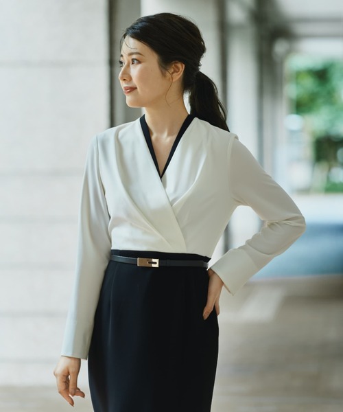 PINKY&DIANNE（ピンキー アンド ダイアン） ワンピース バイカラー