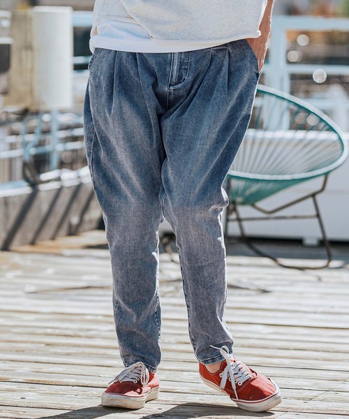 CAMBIO（カンビオ） ジーンズ mp13117-Stretch Denim Sarrouel Pants