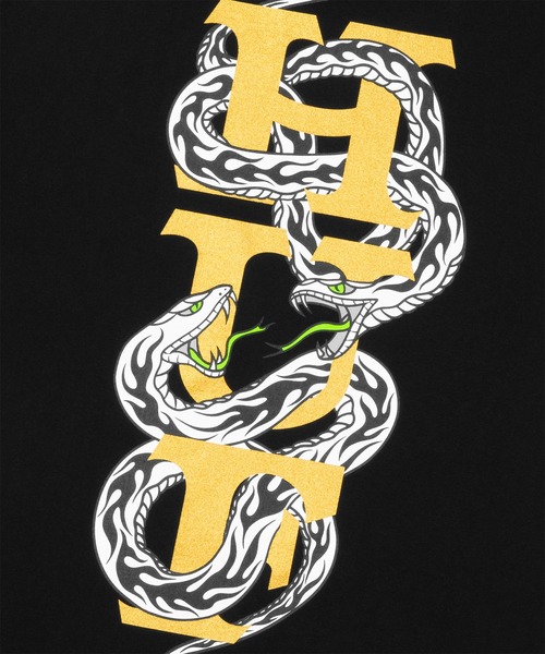 HUF tシャツ YEAR OF THE SNAKE TEE / ハフ プリント 半袖T