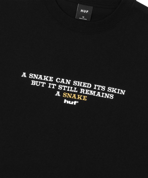 HUF tシャツ YEAR OF THE SNAKE TEE / ハフ プリント 半袖T