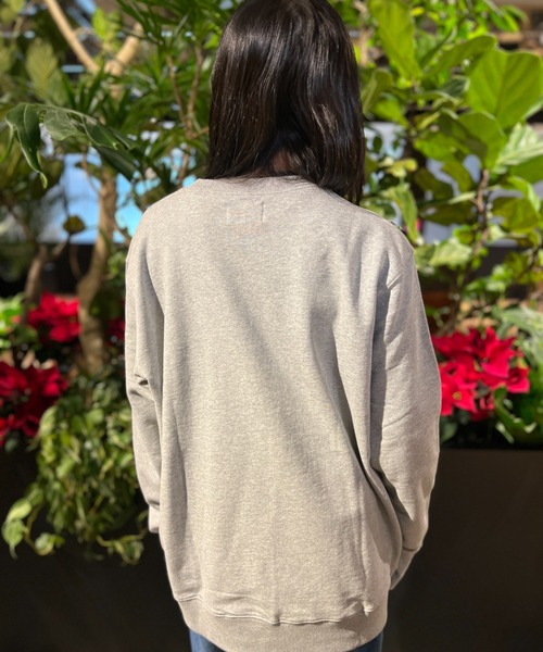 トレーナー スウェット 「ZOZOTOWN限定」LHP×Himika Akaneya/「合掌」UpDRIFT crewneck sweat(UNISE L.H.P トレーナー スウェット 「ZOZOTOWN限定」LHP×Himika