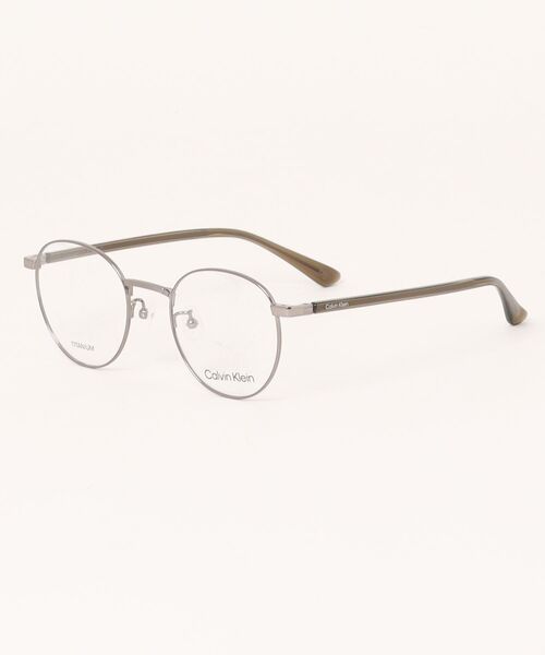 伊達メガネ メガネ 眼鏡 「Calvin Klein/カルバンクライン」ラウンド メガネ CK22129LB 014 レディース メンズ