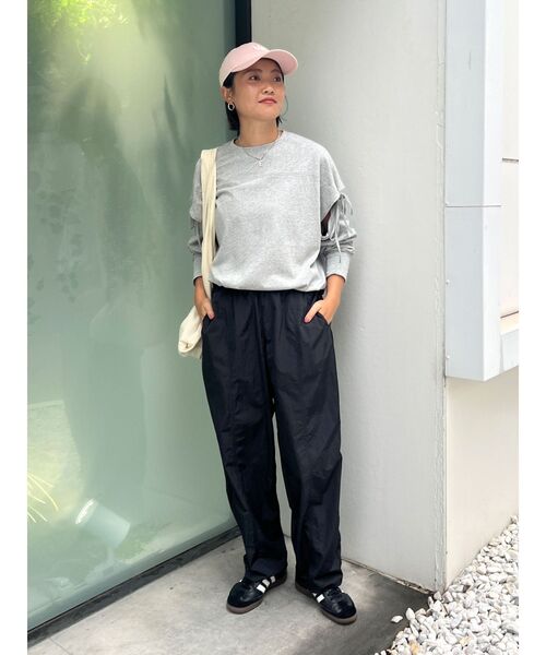 Ungrid tシャツ スリットデザインロングスリーブTee レディース