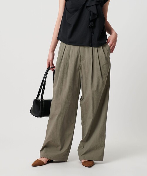 BEAUTY＆YOUTH UNITED ARROWS パンツ コットンナイロン ワイド