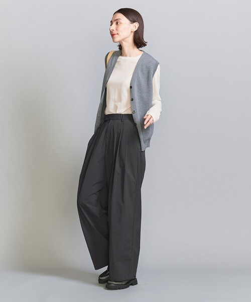 BEAUTY＆YOUTH UNITED ARROWS パンツ コットンナイロン ワイド