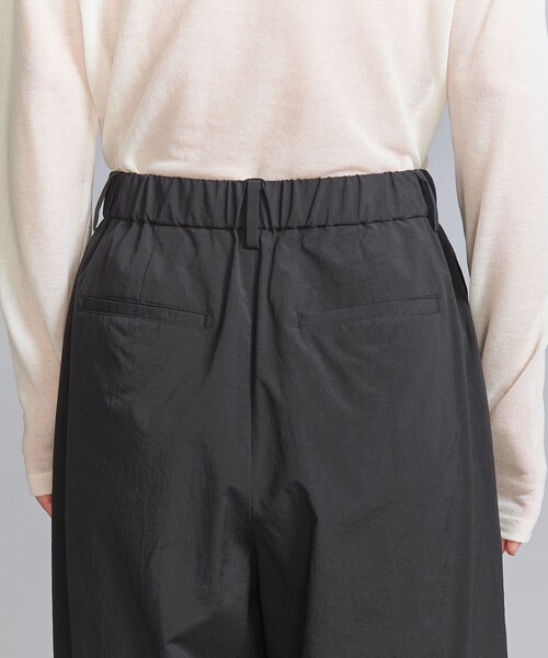 beauty&youth タック パンツ ウォッシャブル　Sサイズ BEAUTY＆YOUTH UNITED ARROWS パンツ コットンナイロン ワイド