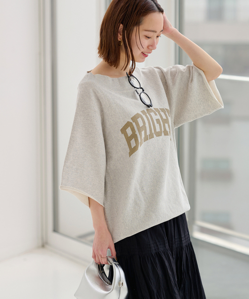 ジャーナルスタンダード　スエット JOURNAL STANDARD relume トレーナー スウェット ブライト