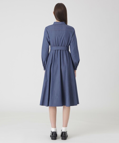 BLUE LABEL CRESTBRIDGE ワンピース BLUE LABEL CRESTBRIDGE 美品 ブルーレーベルクレストブリッジ