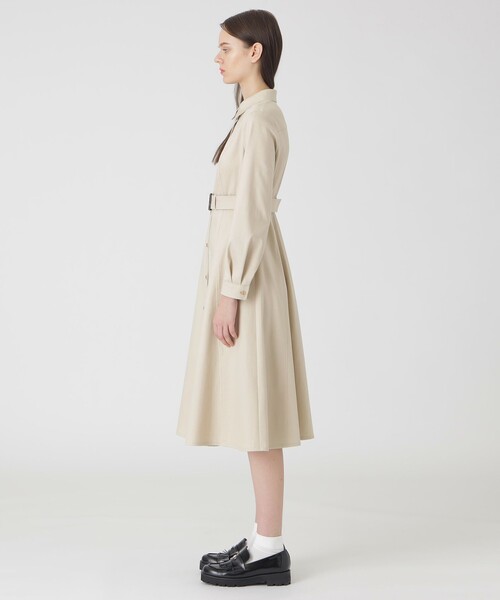 BLUE LABEL CRESTBRIDGE ワンピース スラブシャンブレーデニム