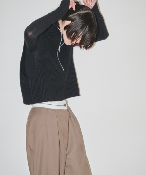 TODAYFUL アイボリー ニットベスト TODAYFUL 「TODAYFUL」 ニットベスト FREE アイボリー レディース