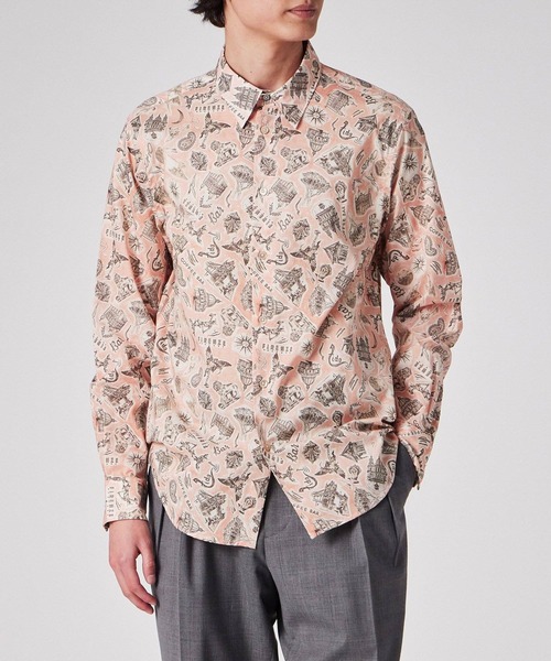 Paul Smith（ポール・スミス） シャツ Souvenir”プリントシャツ