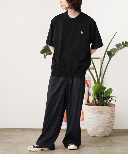 U.S. POLO ASSN.（ユーエスポロアッスン） ポロシャツ 半袖 ワン
