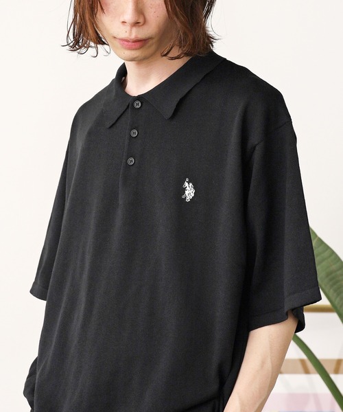 U.S. POLO ASSN.（ユーエスポロアッスン） ポロシャツ ワンポイント 