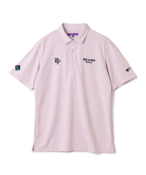 BEAMS GOLF ポロシャツ PURPLE LABEL / スフィダンテ ギンガム