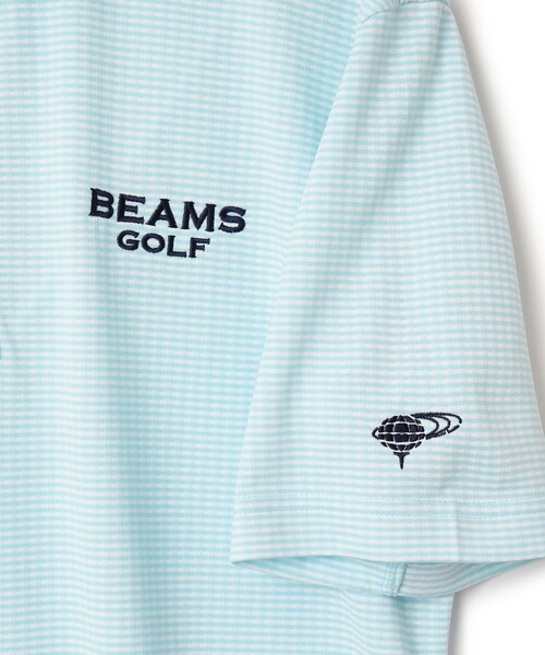 BEAMS GOLF ギンガムチェック 長袖ポロシャツ L 新同 定価2,2万 BEAMS GOLF ギンガムチェック 長袖ポロシャツ L 新同 定価2,2万