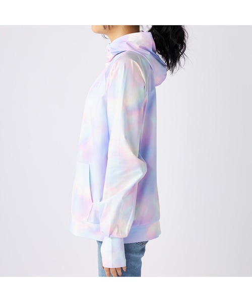 RUSTY（ラスティ） パーカー ブランド ロゴ タイダイ ニコちゃん UV