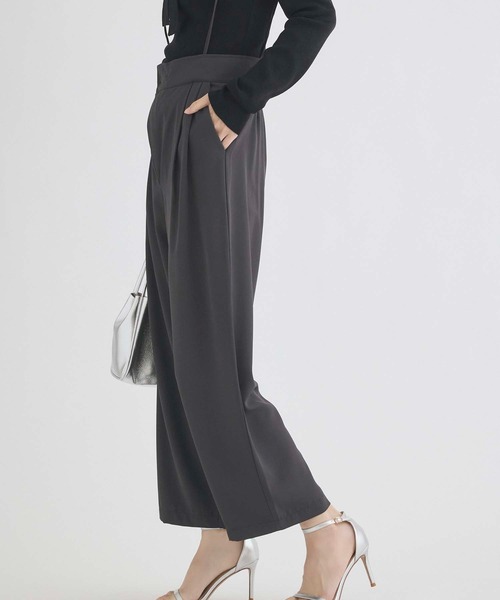 fifth パンツ クロスオーバーワイドパンツ レディース