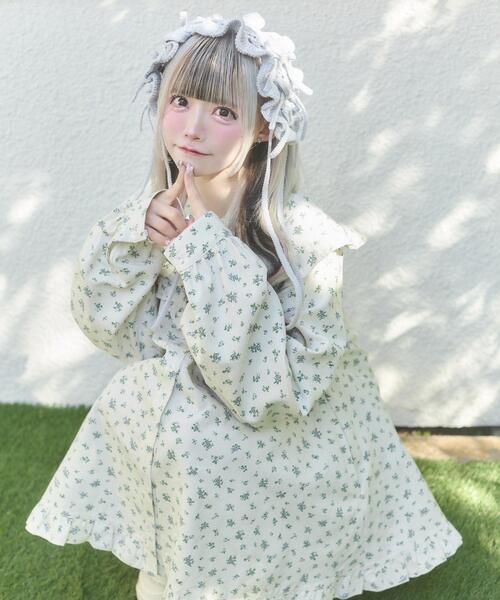 Whinny プリプリフラワーワンピ Whinny ワンピース Whinny/プリプリフラワーワンピ : ZOZOTOWN