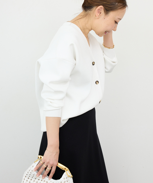 Deuxieme Classe ニット セーター *Sofia Vネック カーディガン