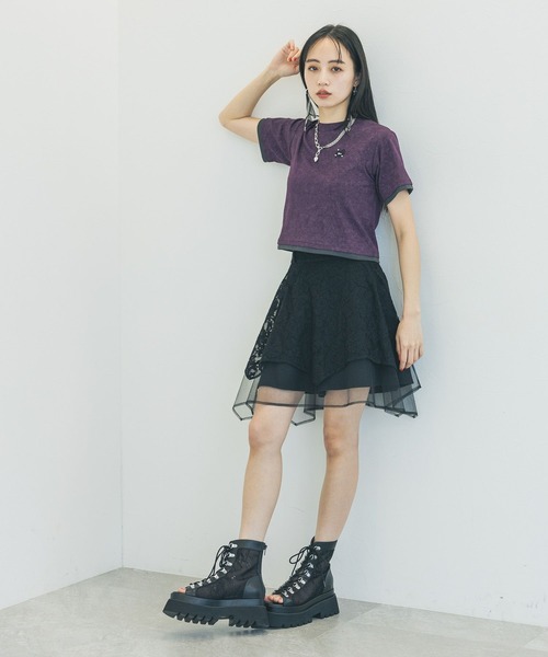 HARE パンツ レースレイヤースカパン(HARE) レディース