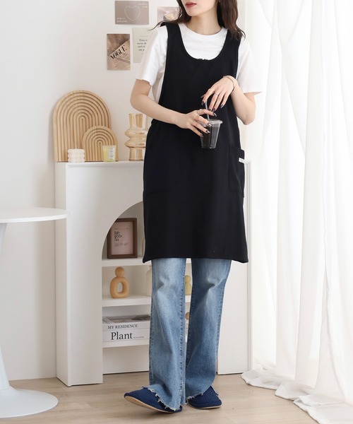 FUNALIVE エプロン 後クロスエプロン : ZOZOTOWN Yahoo!店