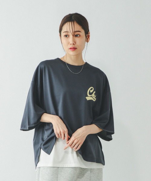 GLOBAL WORK tシャツ ヘビロッTEE裾アソートタンク/320976