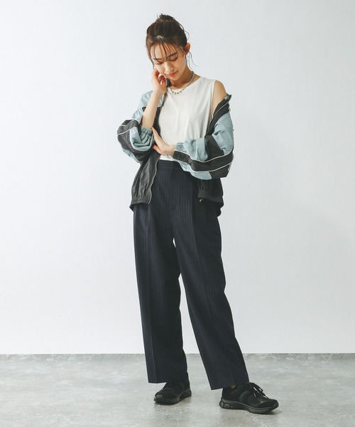 GLOBAL WORK tシャツ ヘビロッTEE裾アソートタンク/320976