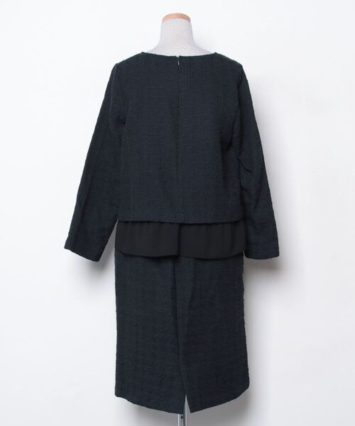 BONBON/BLUETOWN ウールスタジアムジャケット B5017