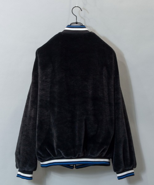 「GALLIS ADDICTION」 スタジャン L グレー メンズ_画像2