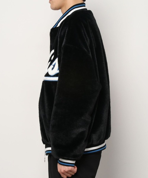 「GALLIS ADDICTION」 スタジャン L グレー メンズ_画像7