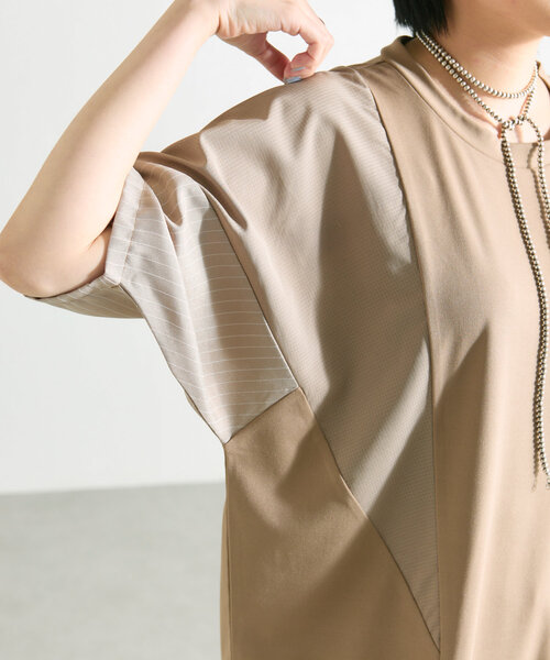 tシャツ ショルダー切替Tシャツ「SUM1 STYLE（スミ スタイル)」 レディース