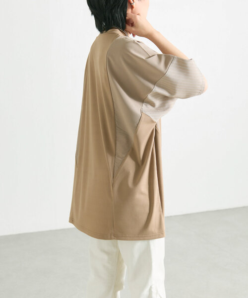 tシャツ ショルダー切替Tシャツ「SUM1 STYLE（スミ スタイル)」 レディース ear PAPILLONNER tシャツ ショルダー切替Tシャツ「SUM1 STYLE